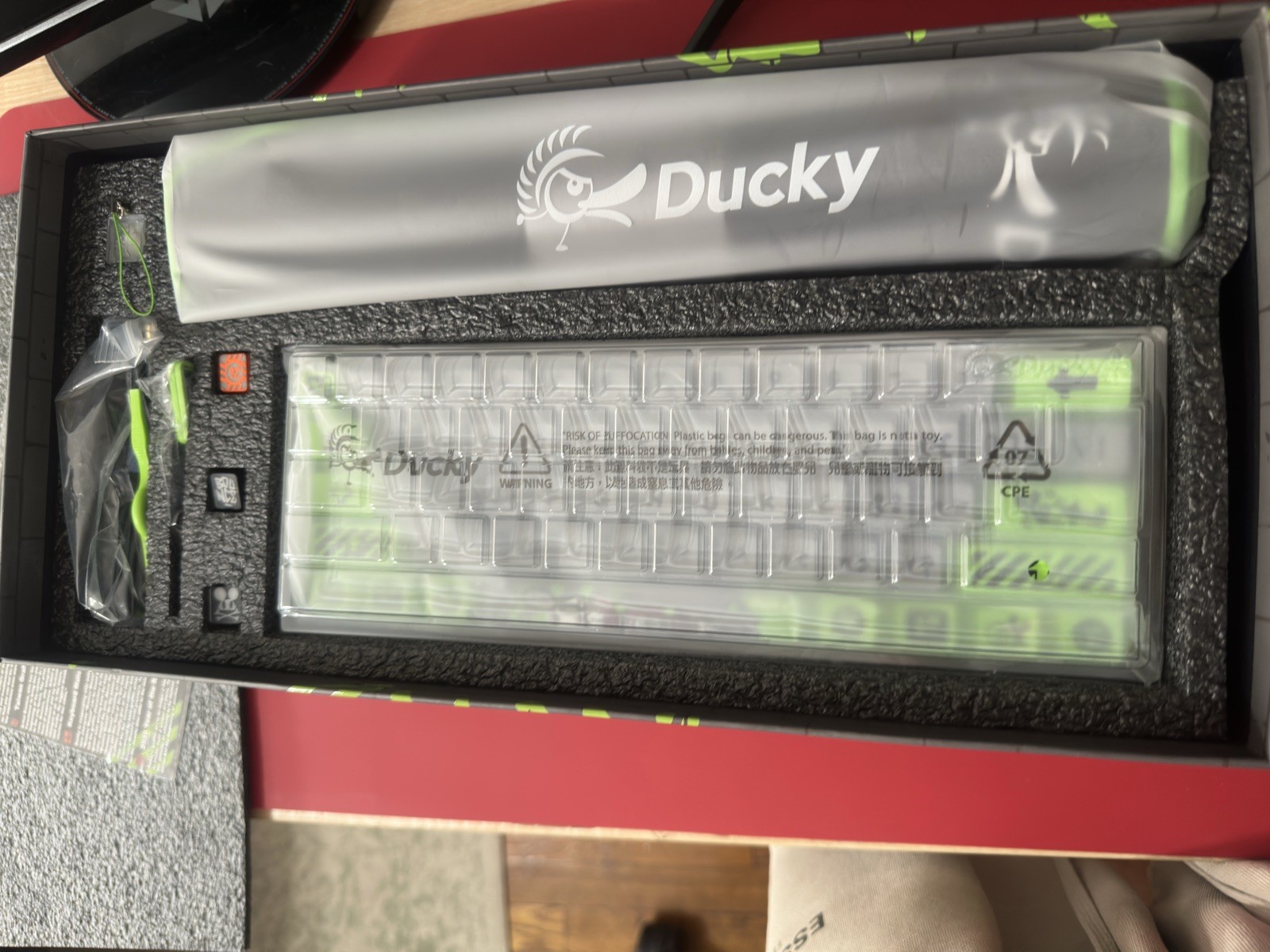Ducky year of the rat special edition 2020 keyboard (Cherry MX Red Switch)