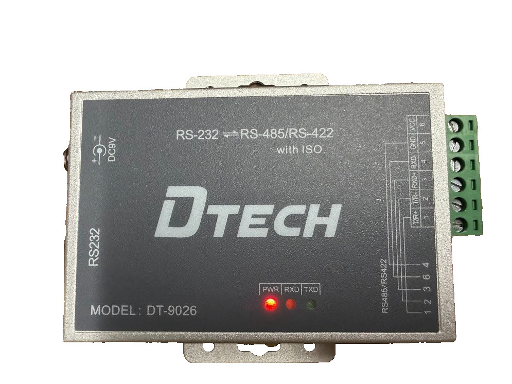 DTech DT-9026 Active Isolated RS232 to RS485 RS422 Converter with RJ45 Serial