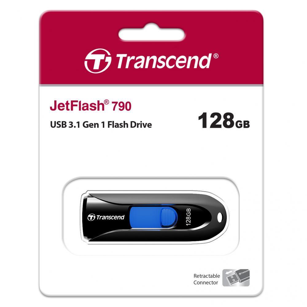 Transcend 128GB / 256GB / 512GB JetFlash 790 USB 3.1 Gen 1 USB Flash Drive JF790