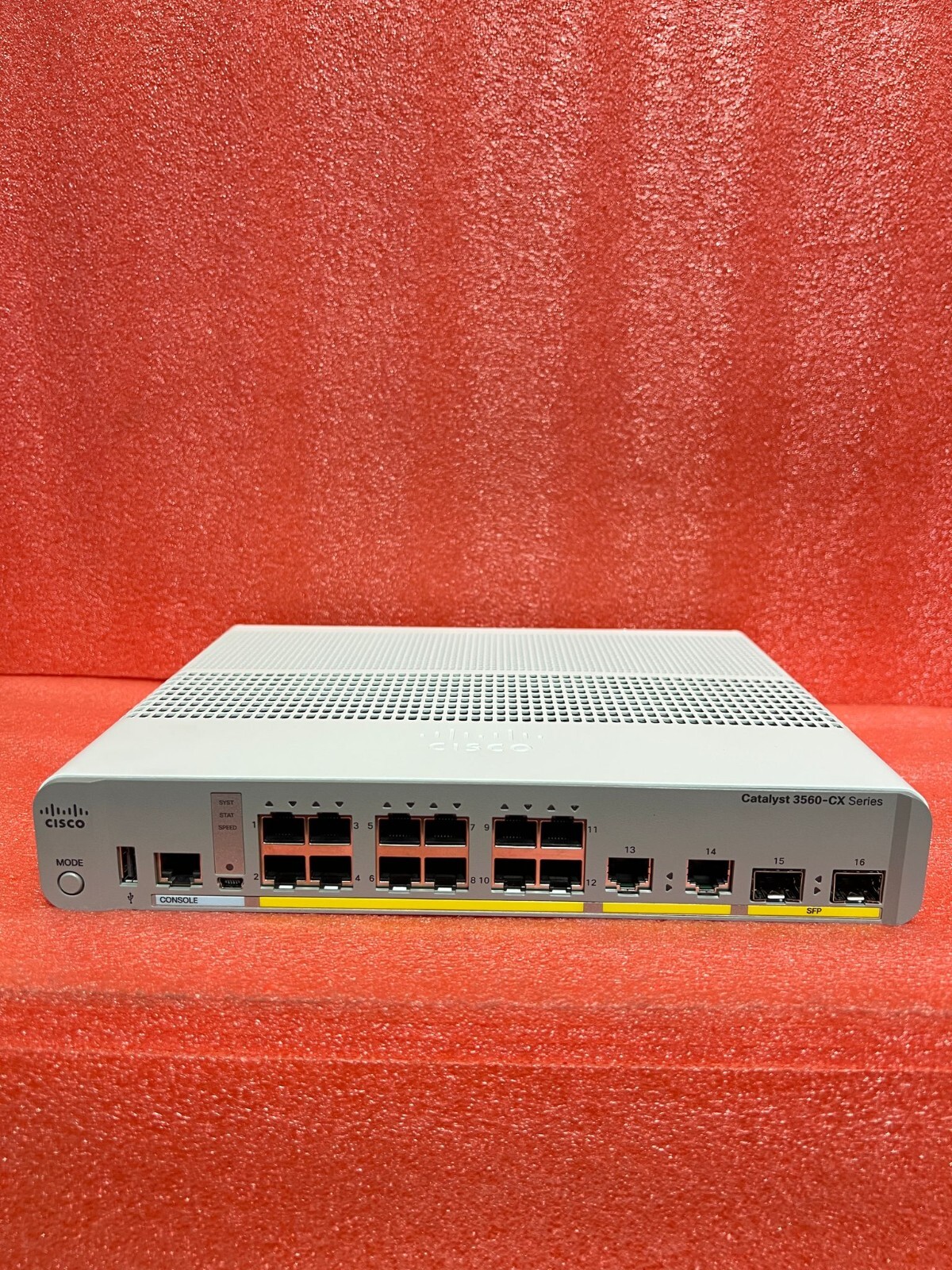 Cisco WS-C3560CX-12TC-S 12 Port- IP Data IP Base Ethernet Network Switch 12 GE
