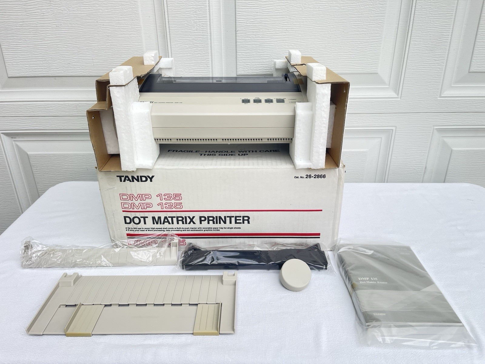Vintage New Open Box Tandy DMP 135 Dot Matrix Printer Model Number 26-2866