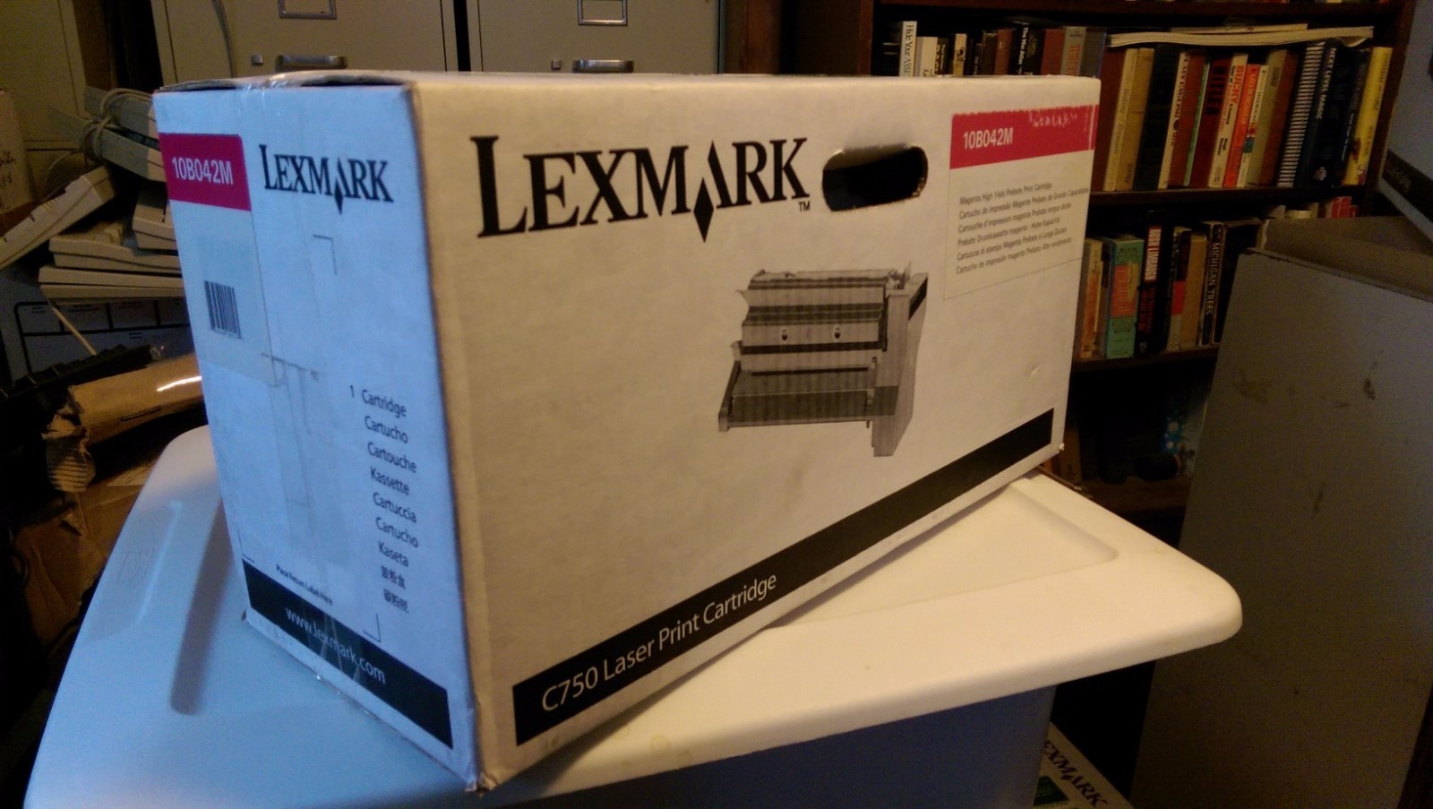 Genuine Lexmark 10B042M Magenta Printer Toner Cartridge C750 