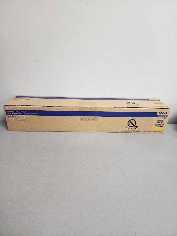 OKI 45643505 TONER CARTRIDGE YELLOW ES 9465 9475 GENUINE