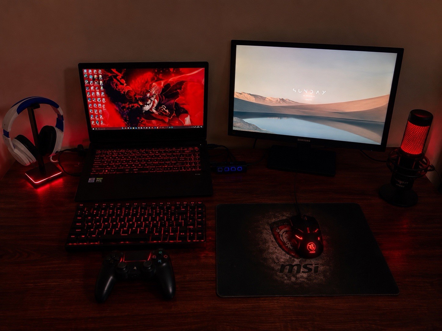 Selling my complete gaming setup. Everything works great and is ready to use imm