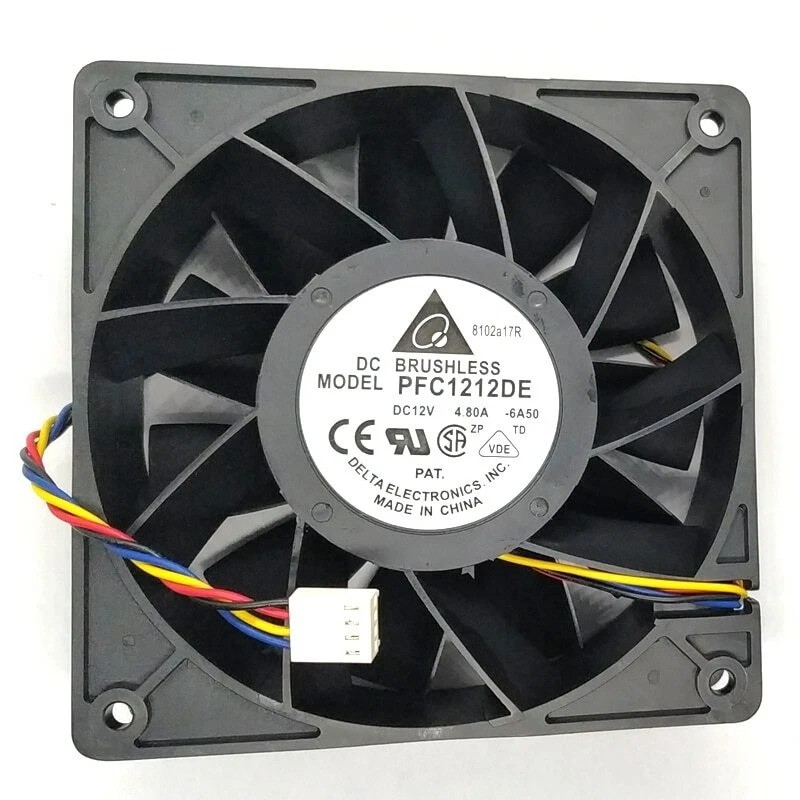 NEW For Delta PFC1212DE 12V 4.8A 12038 12CM General Cooling Fan 4-Pin