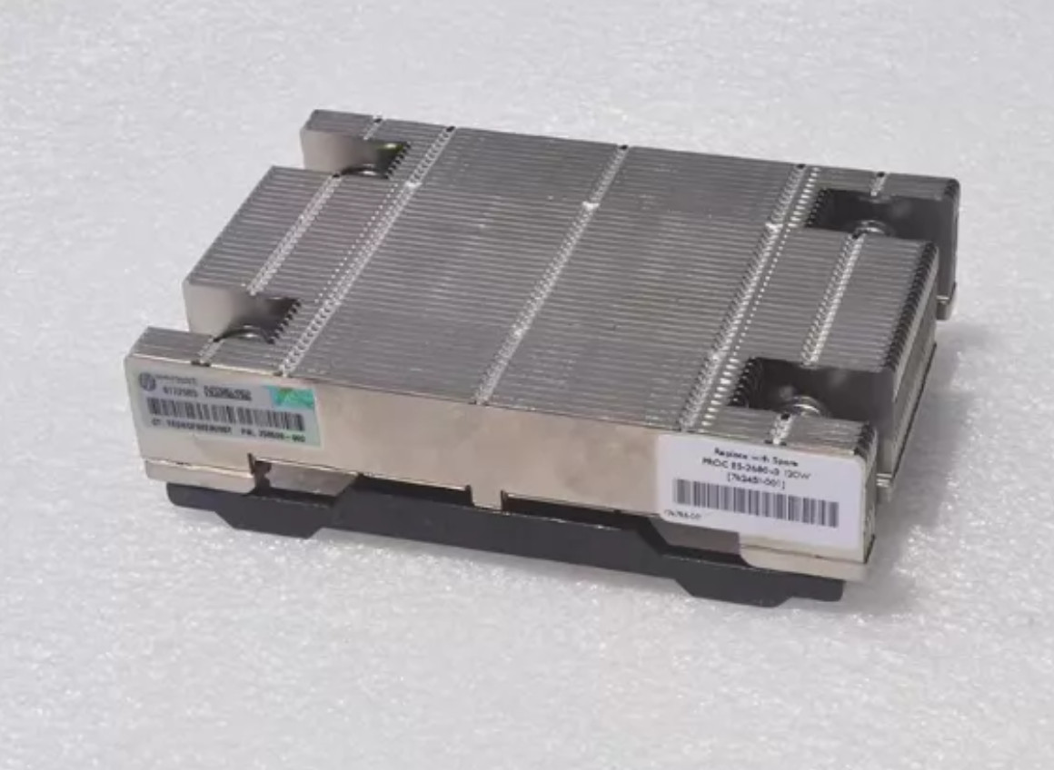 Used HP DL360G9 CPU heatsink with bracket cage 775403-001 734042-001 734043-001