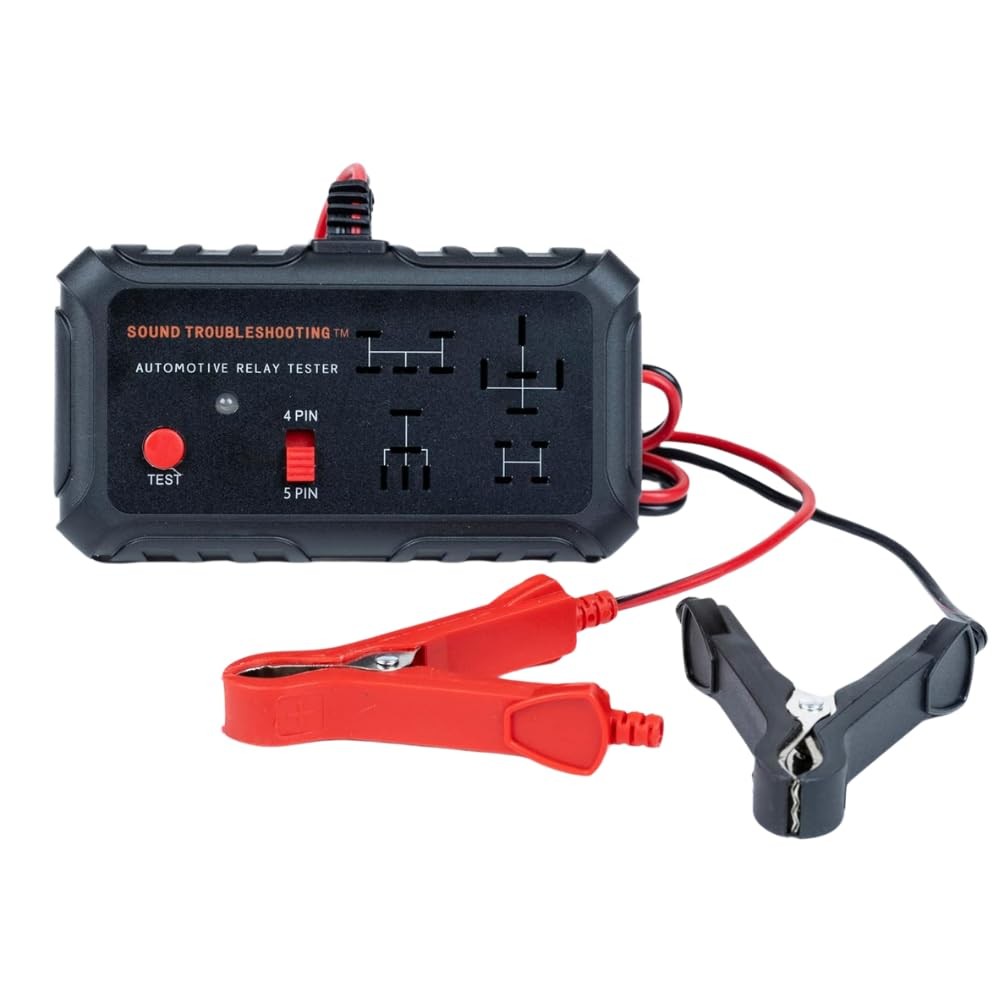 12V Automotive Relay Tester 4 & 5 Pin Electrical Diagnostic Kit Relay Tester