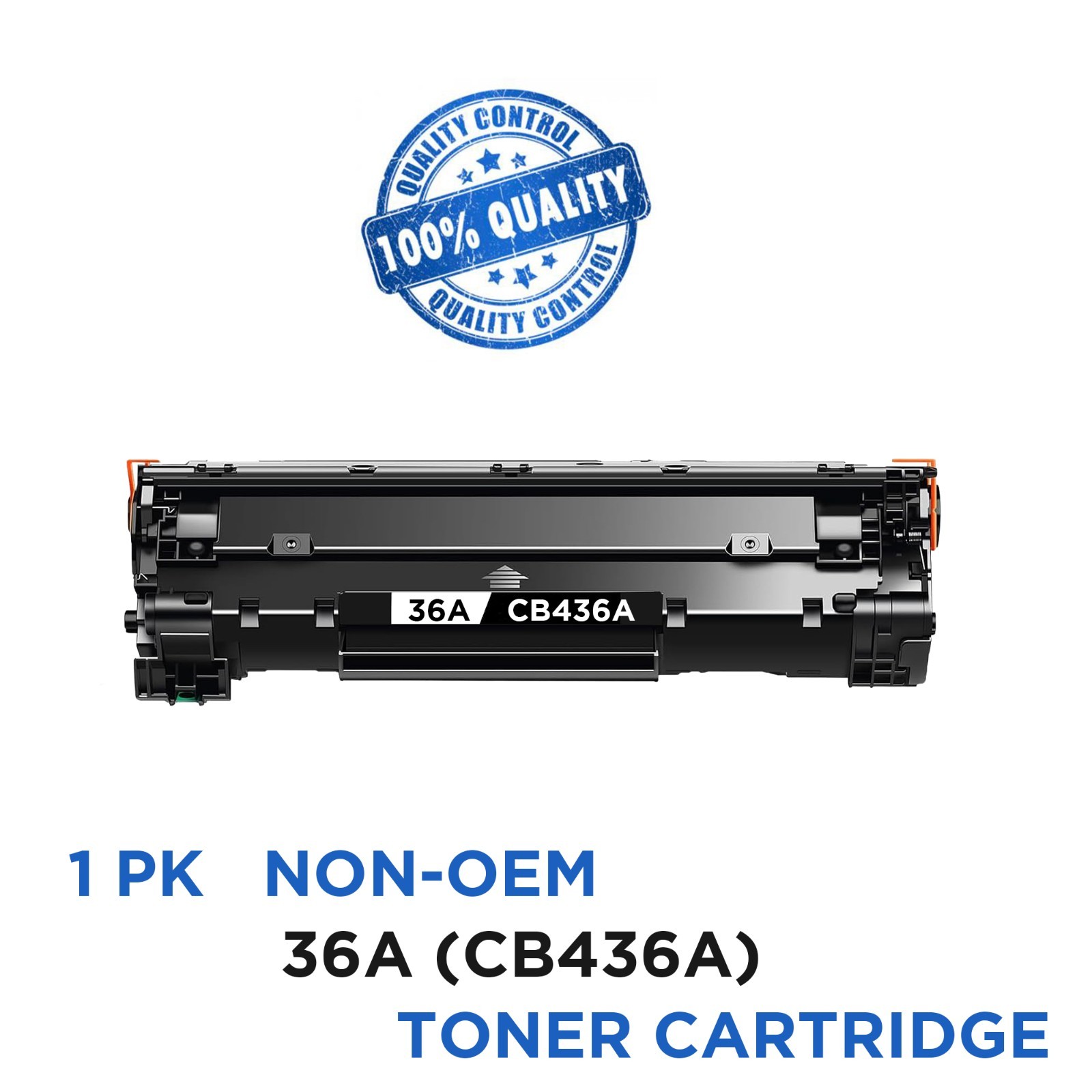 1PK NON-OEM HP 36A CB436A Toner Cartridge LaserJet P1505 P1505n, M1522n M1522nf