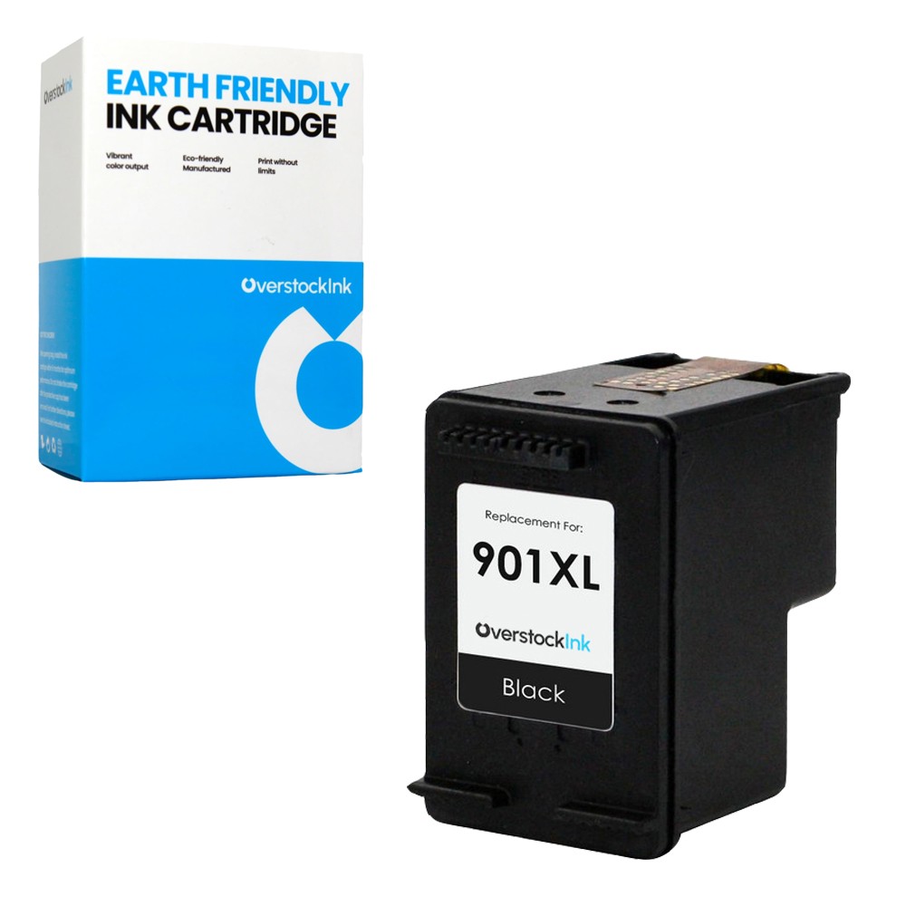OSI 1PK Compatible 901XL Black Ink Cartridge for HP DeskJet P2500 OfficeJet 4500