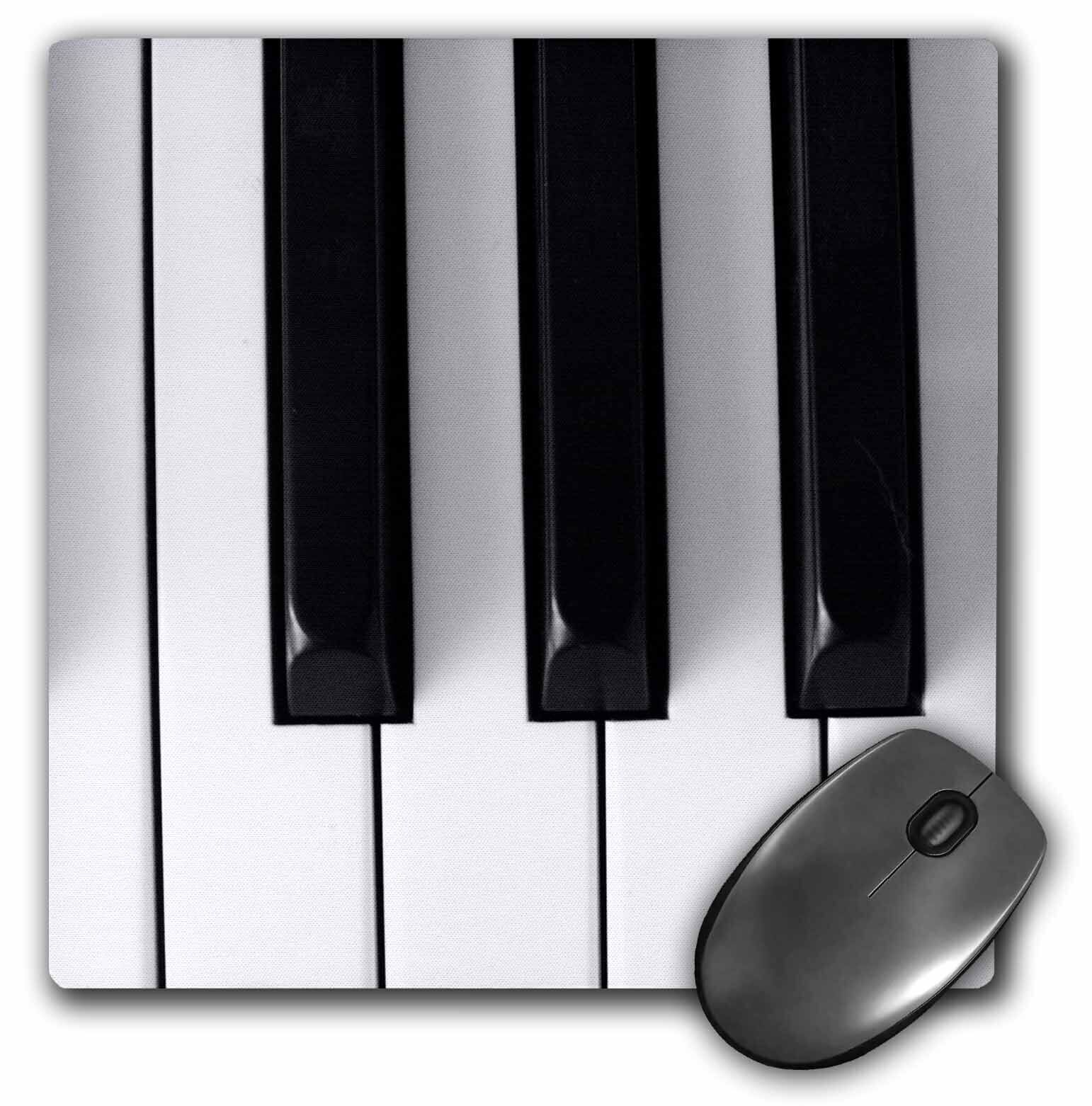 3dRose Piano Keys MousePad