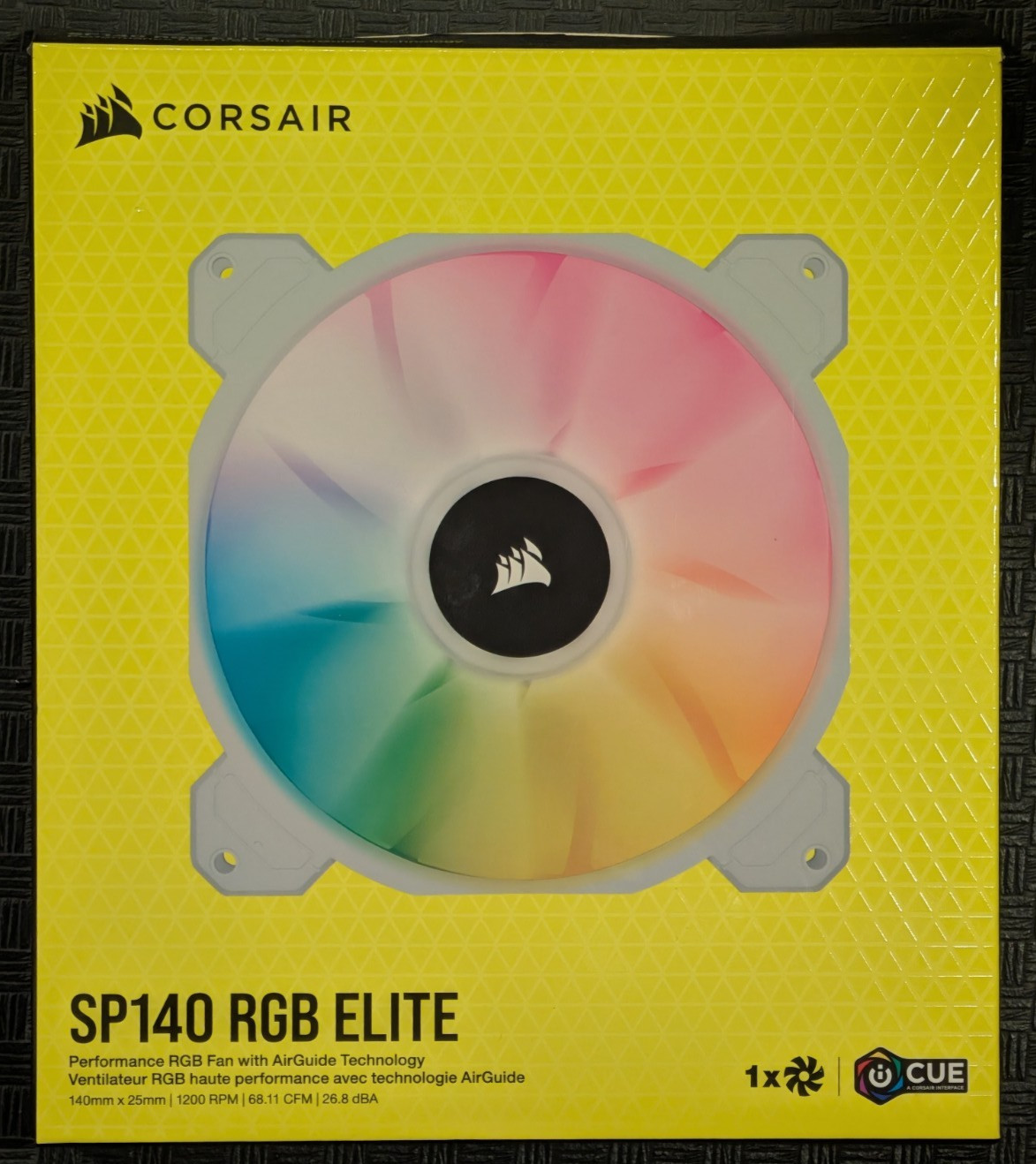 CORSAIR iCUE SP140 RGB Elite 140mm Fan White