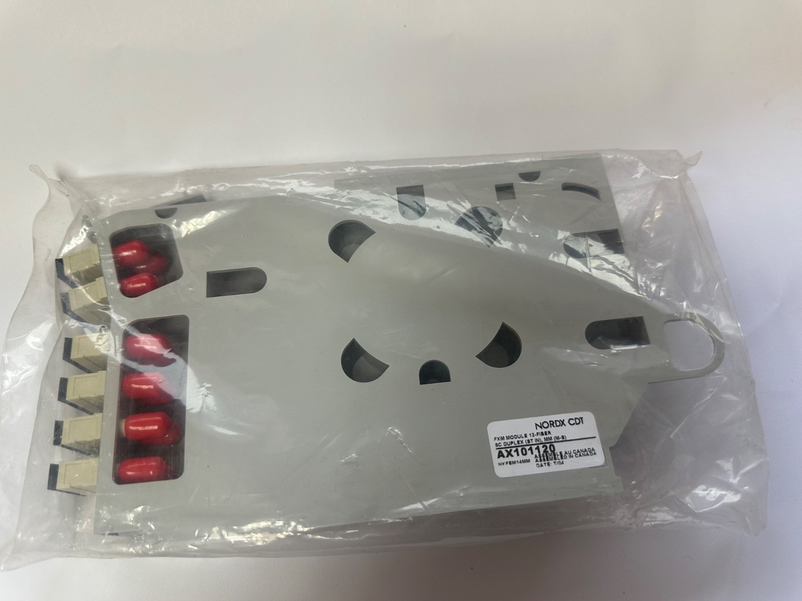 AX101120 BELDEN FIBEREXPRESS MANAGER CONNECTOR MODULE MM SC 12 FIBER