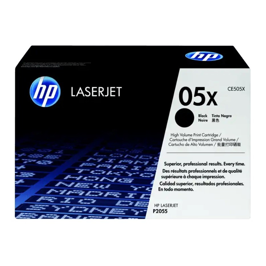New Open Box HP 05X High Yield Black Original LaserJet Toner Cartridge, CE505X