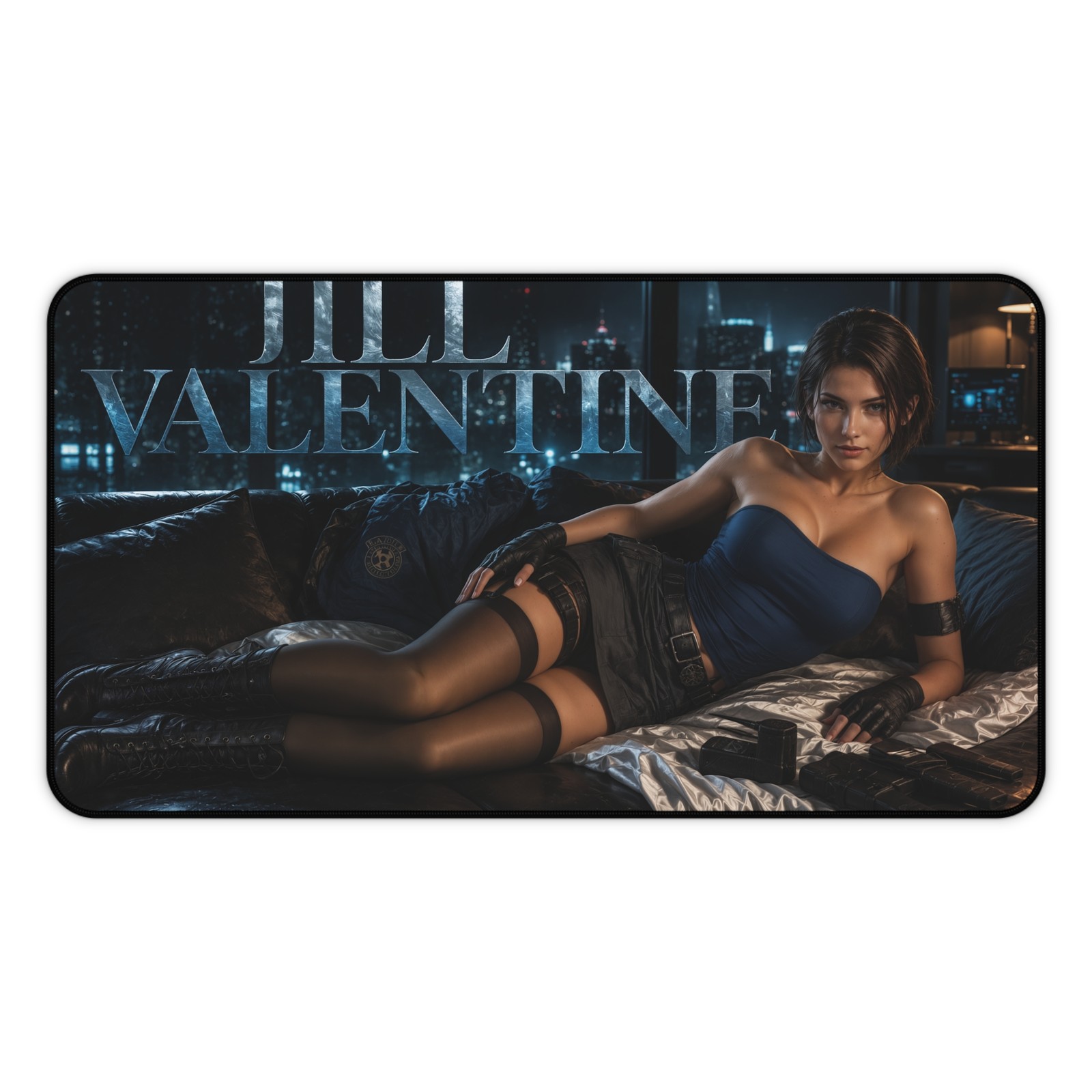 Jill Valentine Gaming Mouse Pad, Resident Evil XXL Desk Mat