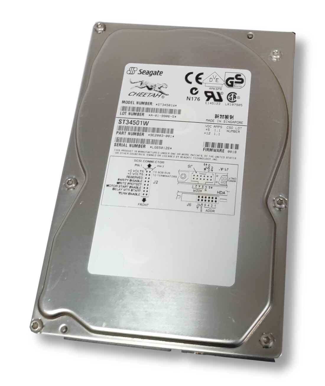 Seagate Cheetah 4LP ST34501W 5 GB