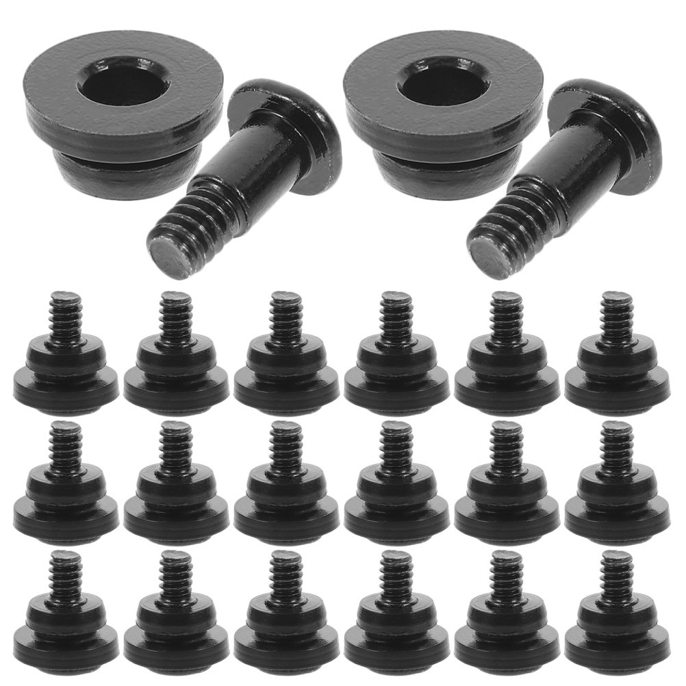50Pcs Hard Drive Repair Screws Black Iron Durable Anti Vibration Mounting Screws