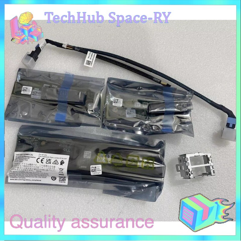 New For Dell PowerEdge R760xs BOSS N1 PCIE 2X M.2 Slots Card w/Cable WW56V KH121