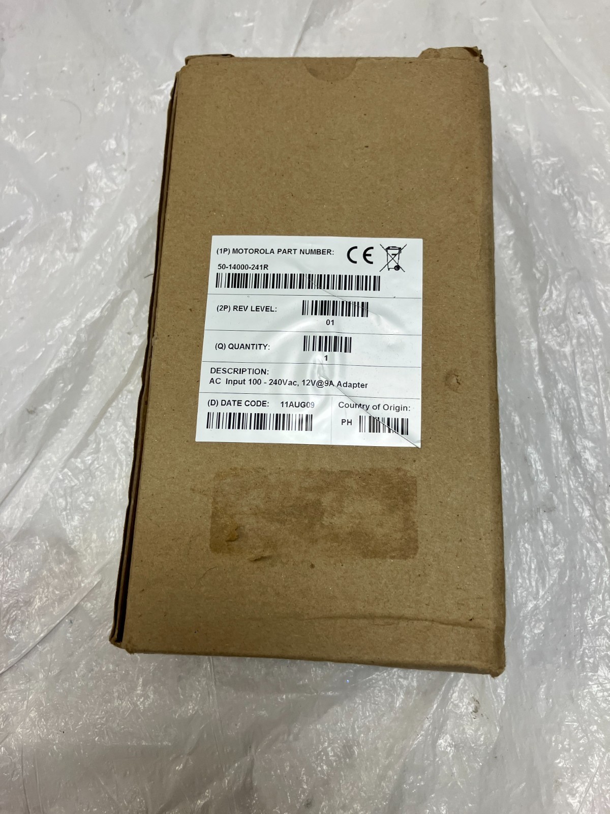 Motorola 12V 9A 4/6 pin AC Adapter Power Supply PWRS-14000-241R 50-14000-241R