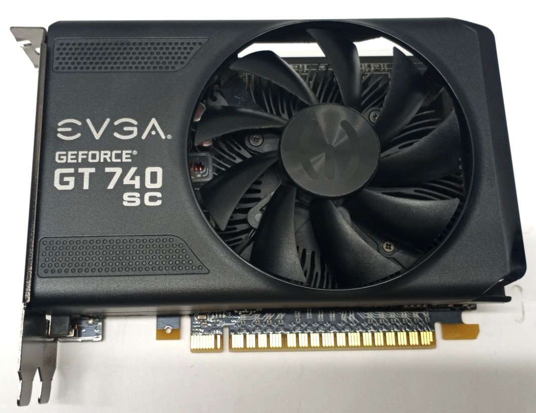 EVGA GeForce GT 740 SC GPU 2GB GDDR5 02G-P4-2743-KR Tested MC638