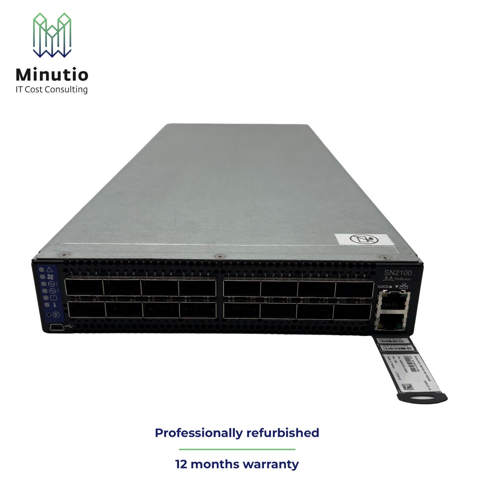 Mellanox MSN2100-CB2R | Refurbished | Includes VAT