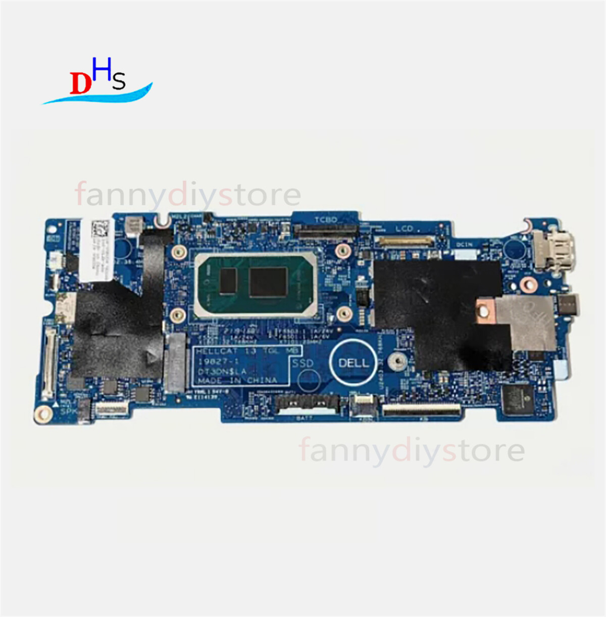 09M39P For Dell Inspiron 7306 Intel 7-1165G7 16GB RAM Laptop Motherboard 9M39P