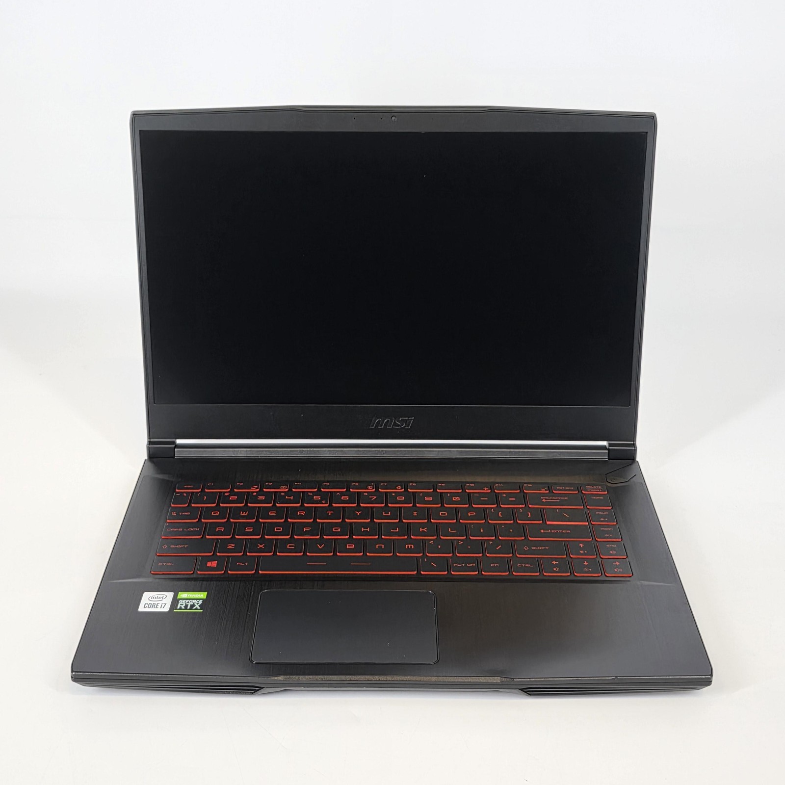 MSI Thin GF65 15.6 FHD i7-10750H 2.60GHz 16GB 512GB SSD NVIDIA RTX 3060 BAD CAM