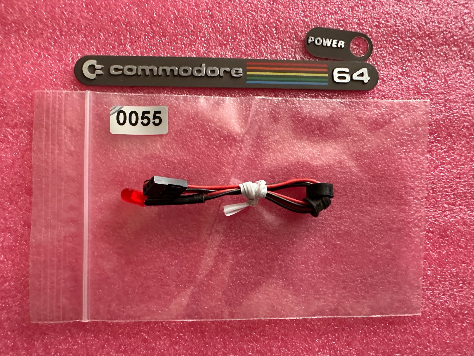 Commodore 16 Color Label Decal, Sticker, Badge, Logo, #12 26