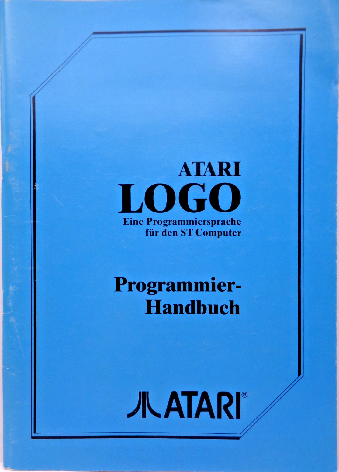 ATARI ST -- ATARI LOGO PROGRAMMING MANUAL (ATARI - BOOK) #2EN