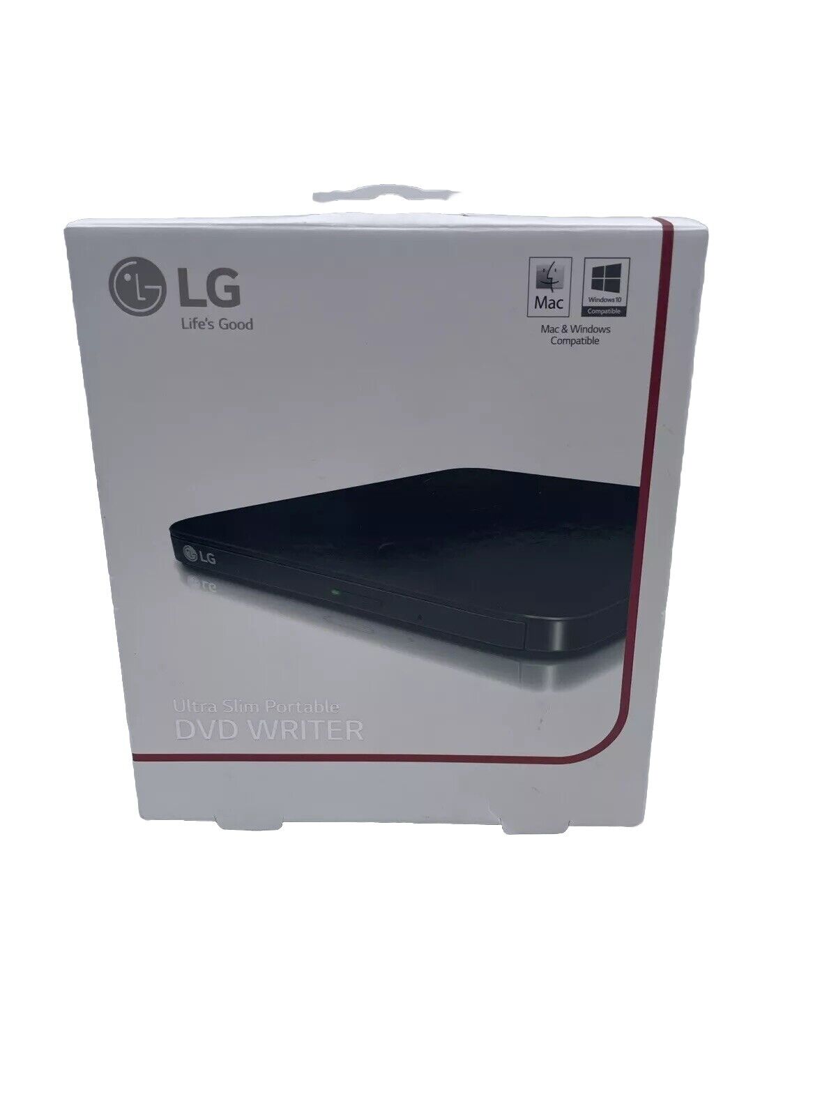 LG DVD Writer Ultra Slim Portable SP80NB80 External Drive MAC/WINDOWS