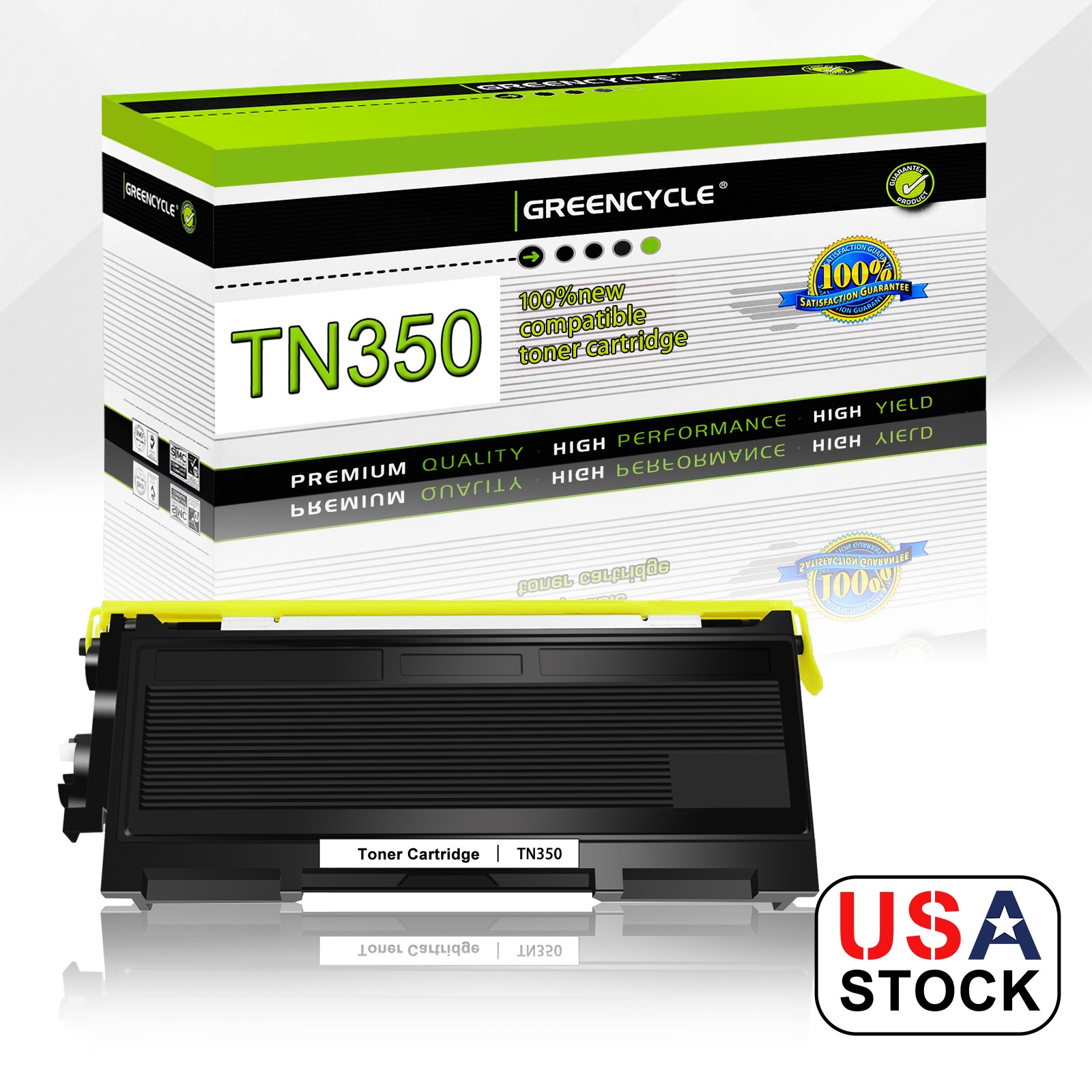 1PK TN350 Toner For Brother TN-350 DCP-7010 DCP-7020 DCP-7025 MFC-7220 MFC-7420