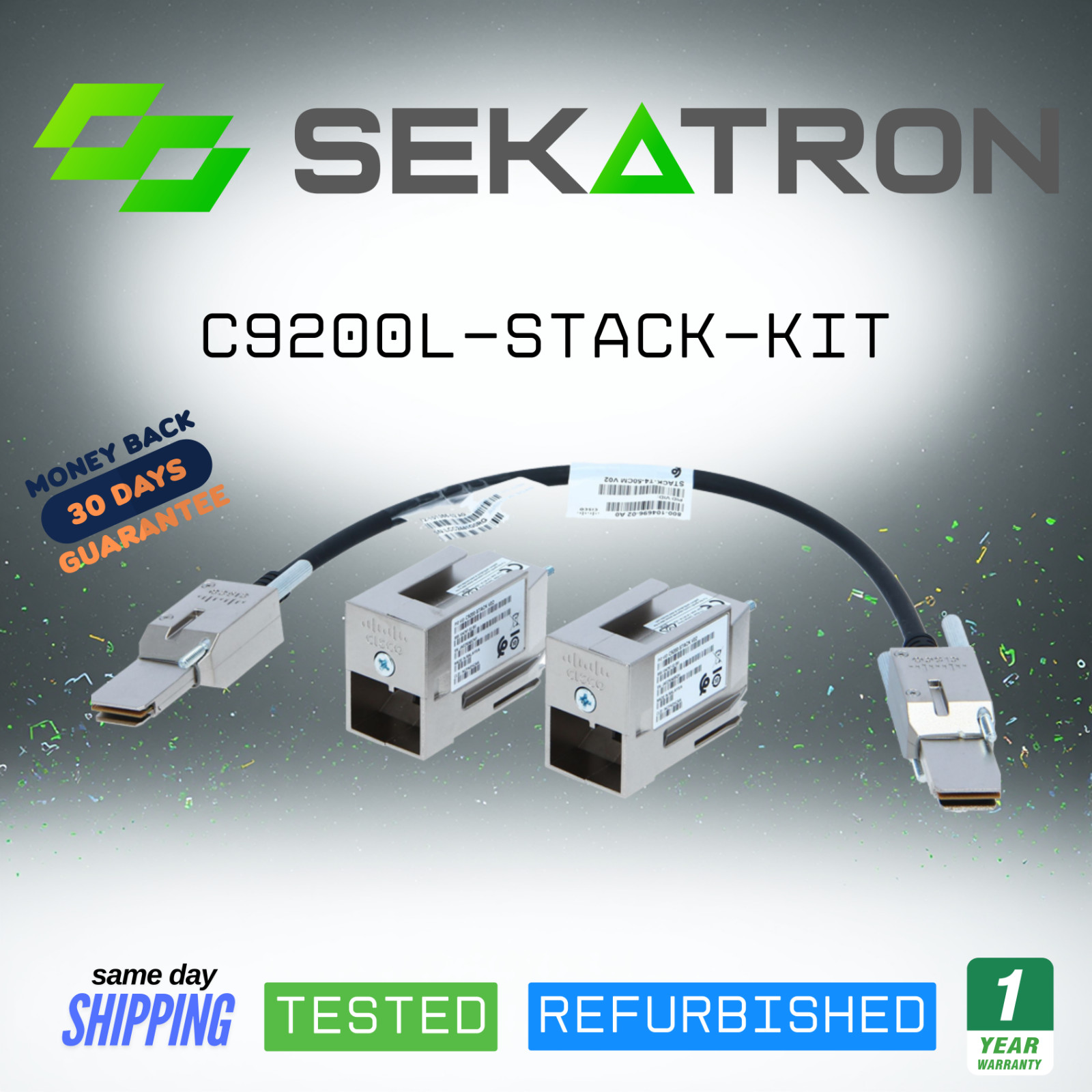 🔗 Cisco C9200L-STACK-KIT Catalyst 9200L Stack Kit ⚡FastShip