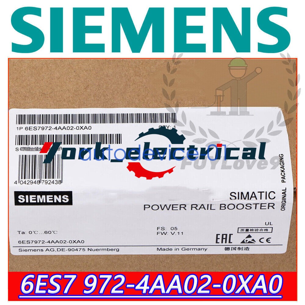 high quality Siemens 6ES7 972-4AA02-0XA0 6ES7972-4AA02-0XA0 New DHL/FedEx