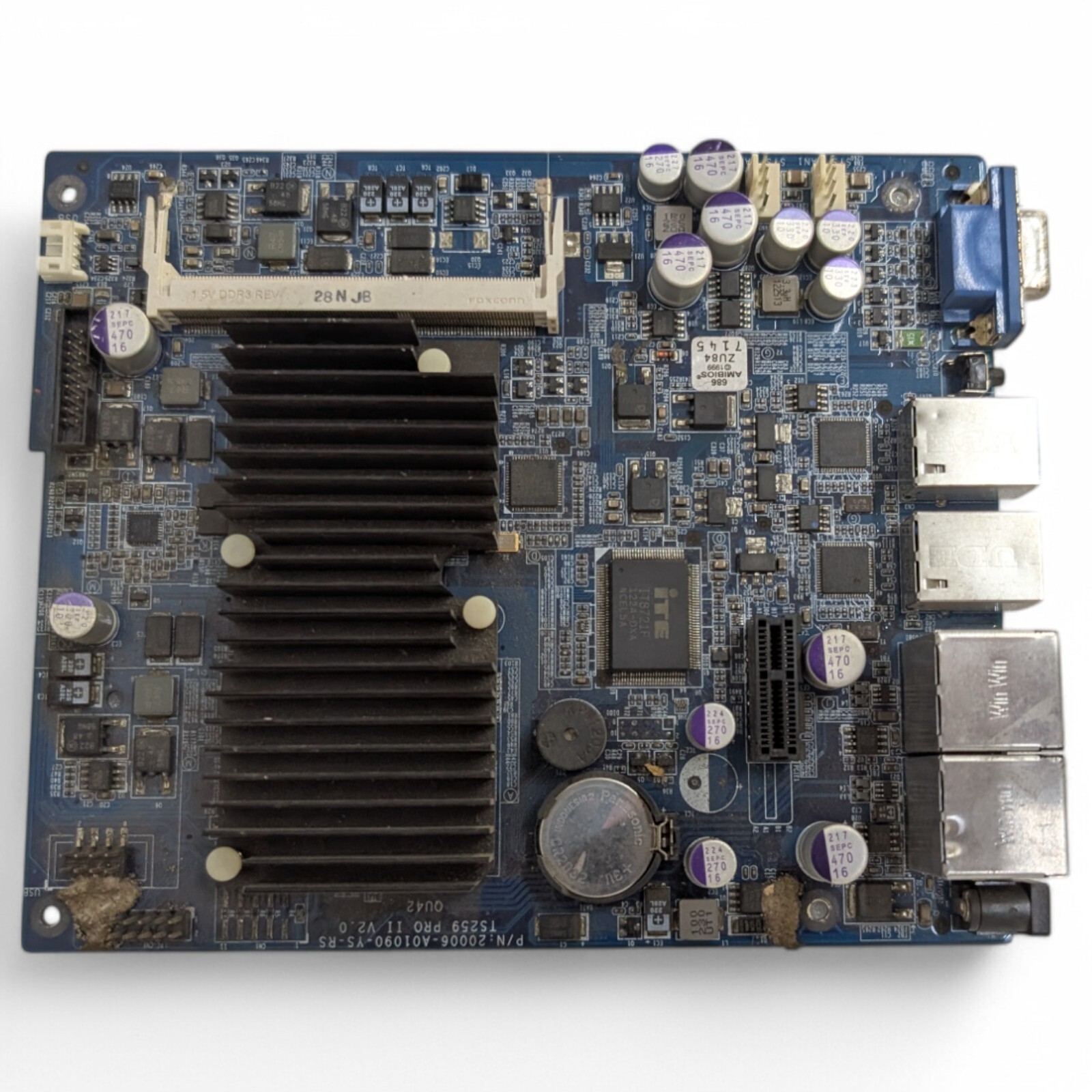 QNAP TS-259 Pro II V2.0 QU42 P/N: 20006-A01090-YS-RS MOTHER BOARD E243739