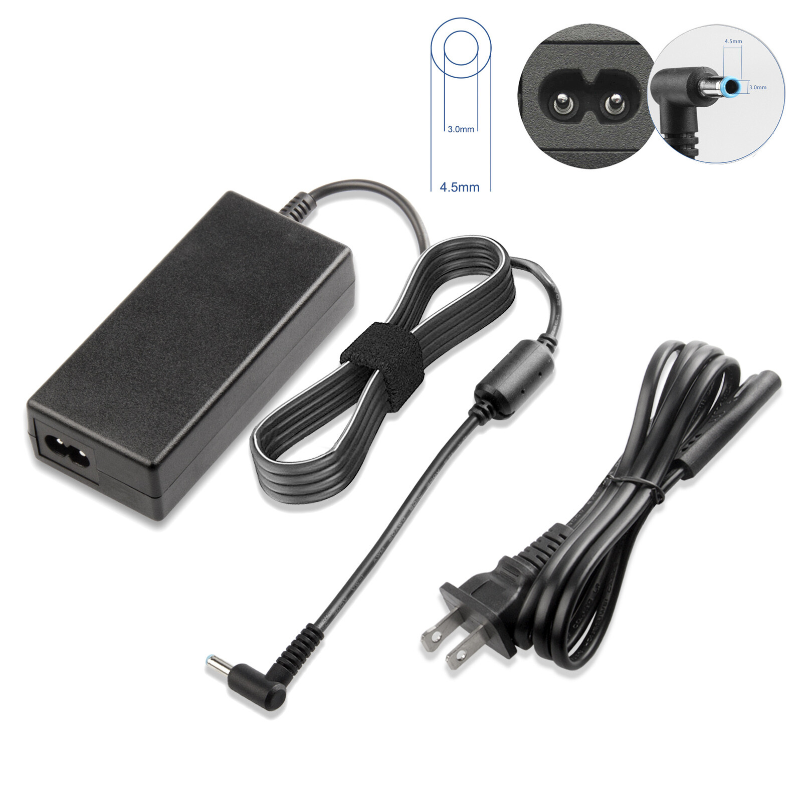 For HP 15-F233WM 15-F272WM 15-F337WM 45W Notebook AC Power Adapter Charger
