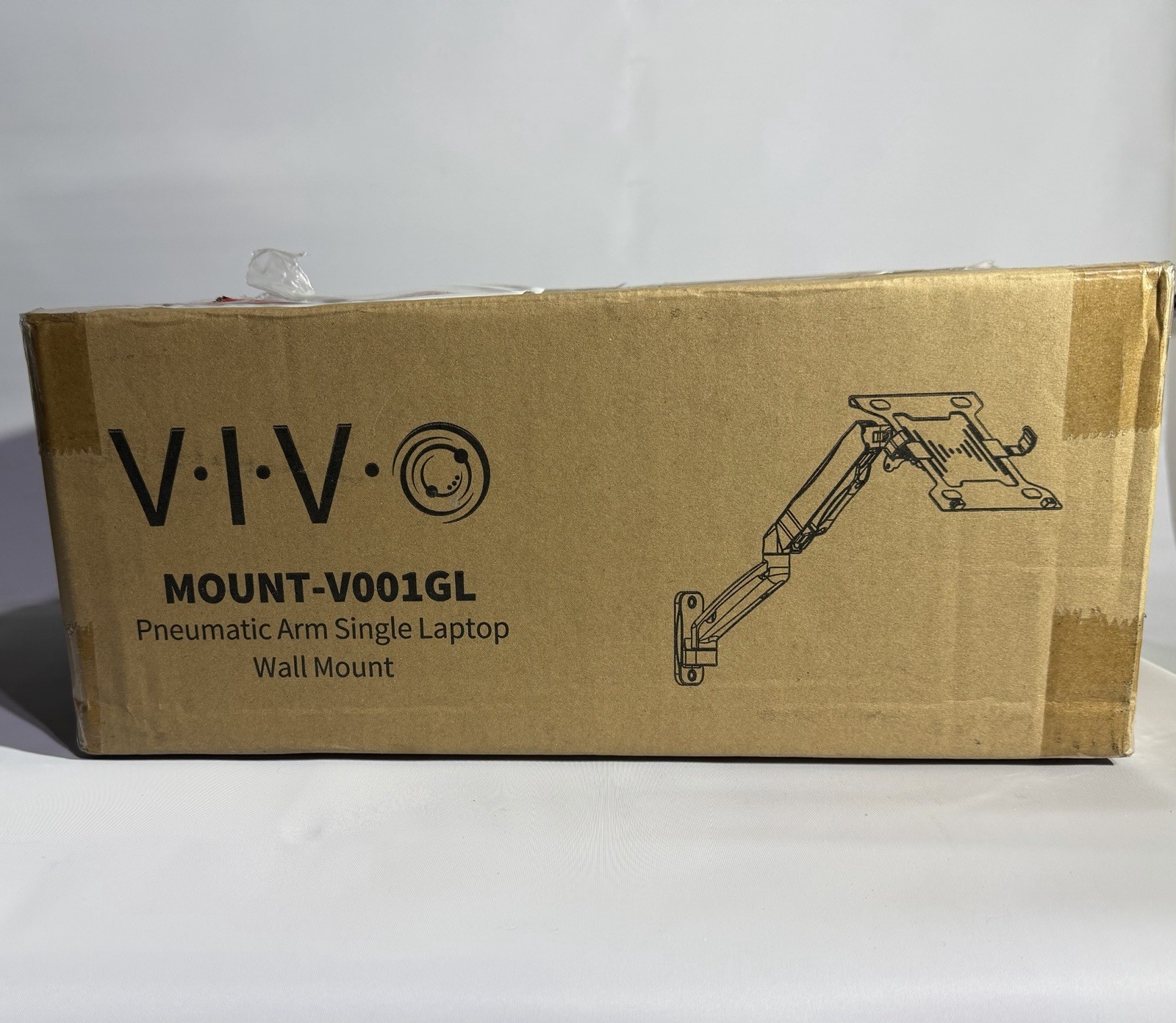 VIVO Pneumatic Arm Single Laptop Wall Mount (Brand New in Box)