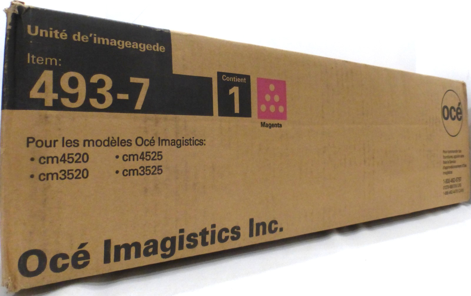 Oce 493-7 Magenta Imaging Unit for CM3520 CM4520 CM3525 Copier Printer, NEW