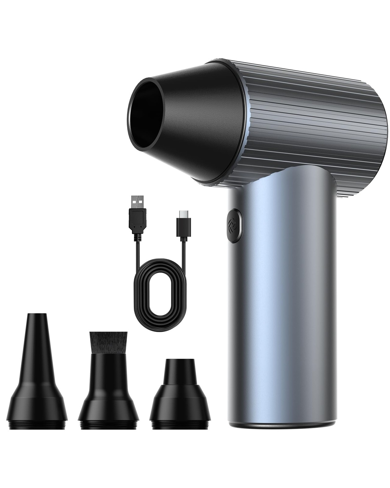 SwiftFlow X7 Compressed Air Duster, Ultra-Powerful Electric Air Duster, 3-Spe...
