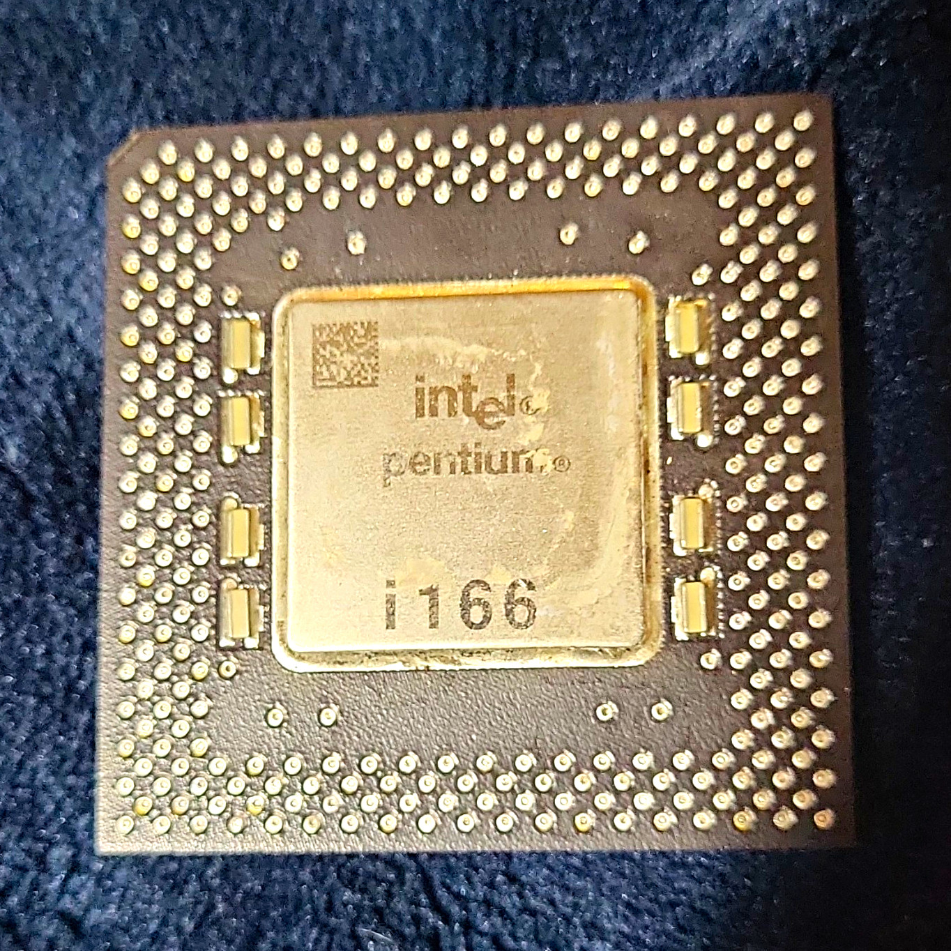 Intel Pentium 166MHz Socket 5 CPU 1-Core 256KB Cache FV80502166 SY037