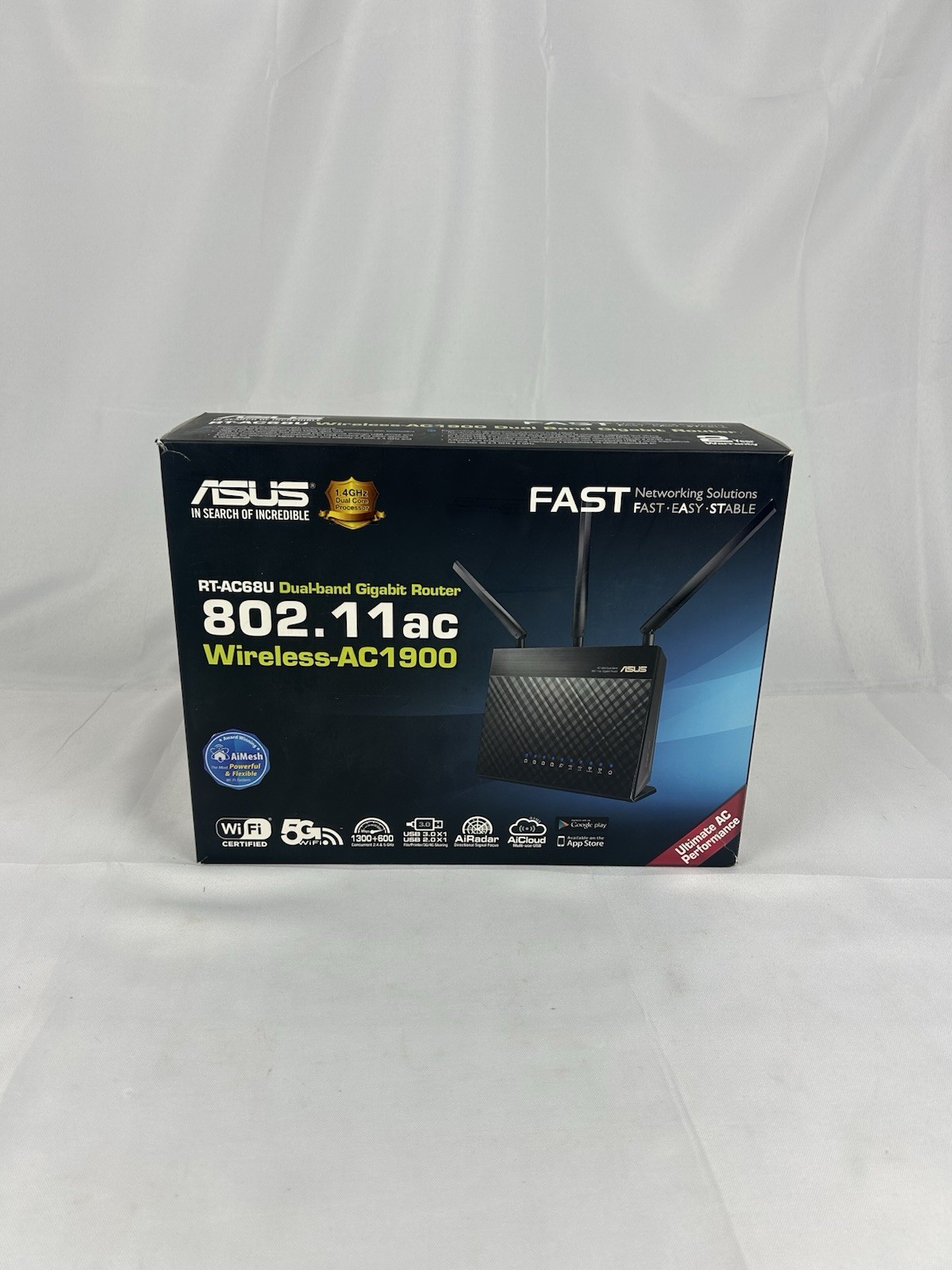 ASUS RT-AC68U Wireless-AC1900 Dual-Band Gigabit Router