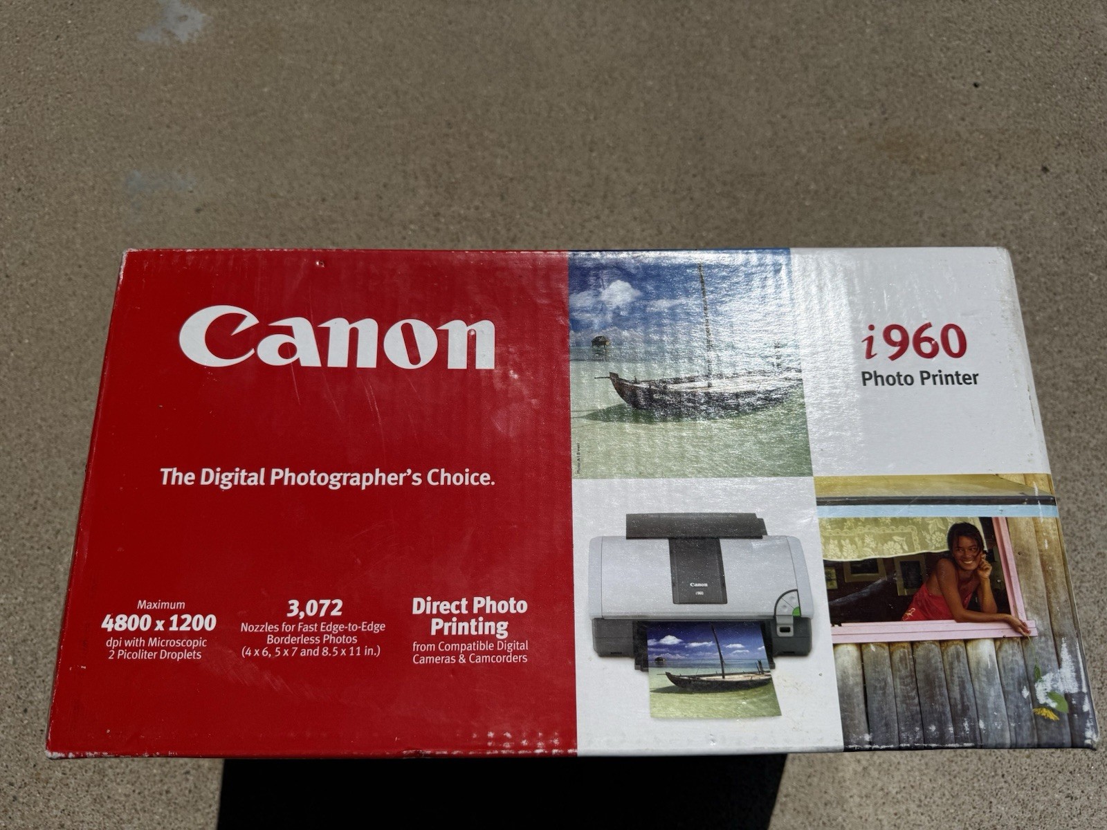 NEW FACTORY SEALED NEVER OPENED CANON i960 INKJET PHOTO PRINTER  DIGITAL CAMERAS