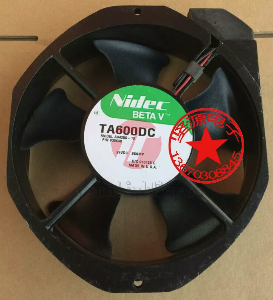 1PC For NIDEC Cooling Fan TA600DC 24V 0.95A A34255-10 QQA