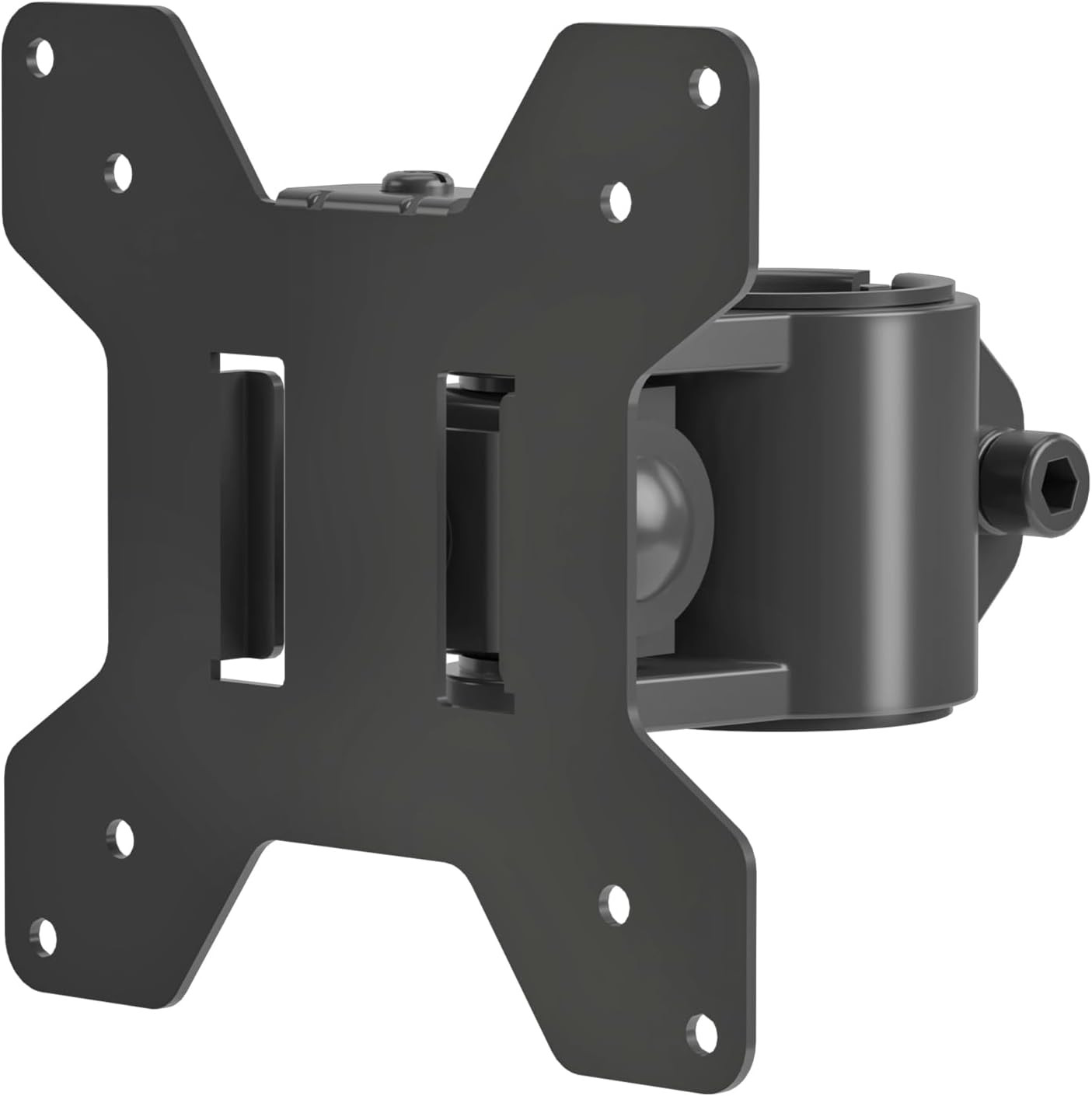 Suptek Single Head and Plate Vesa Pole Mount Bracket for Suptek Monitor Mount,1