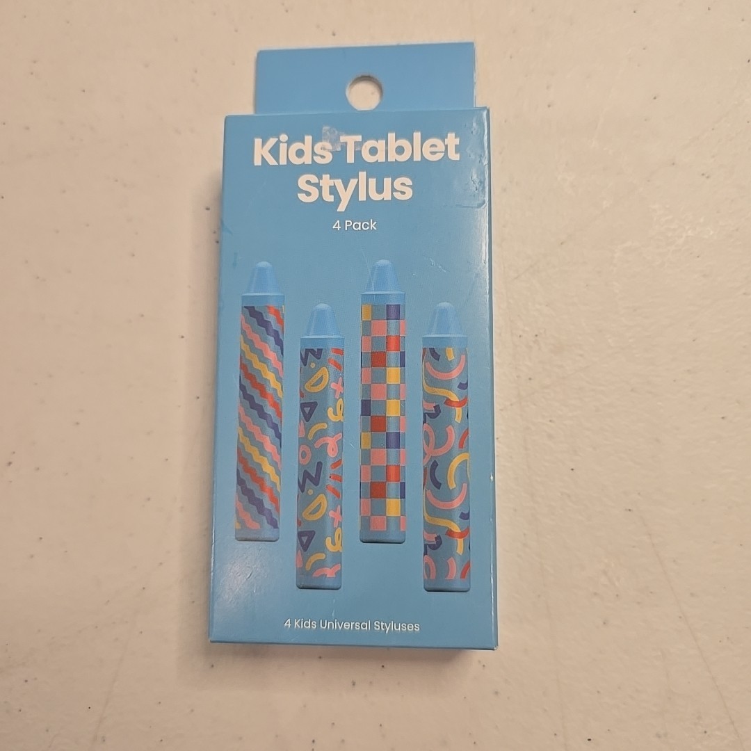 4 Pack Kid Friendly Stylus Pens for Touch Screens Kids Smart Watch Tablet iPad
