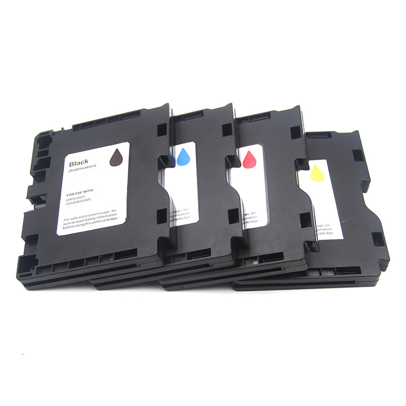 4PC GC41 Pigment Ink Cartridge Compatible with Ricoh IPSiO SG 3100, SG 2100