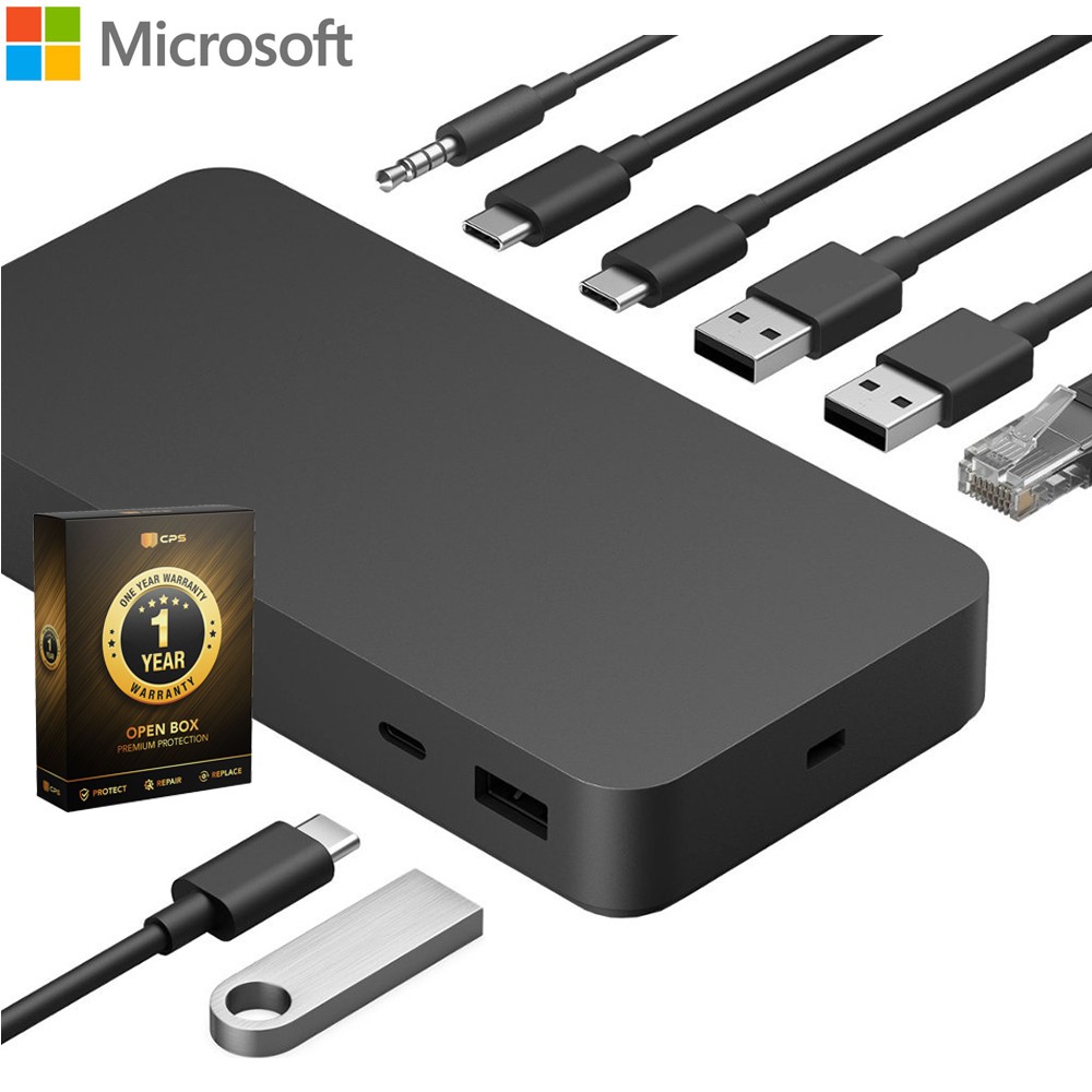 Microsoft Surface Thunderbolt Dock Docking Station with 1 Year Warranty