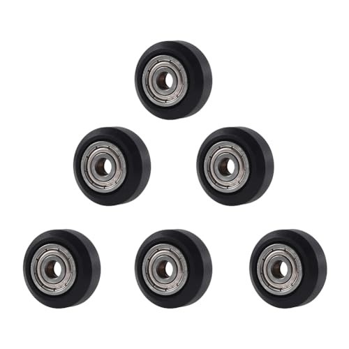 Precision 3D Printer POM Wheels with Metal Bearings for Superior Print Quality