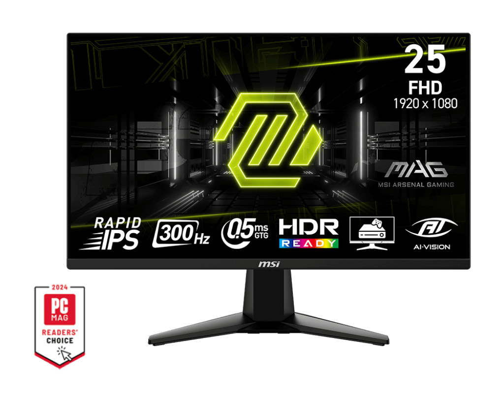 25" MSI MAG 255XF (FHD) GAMING MONITOR