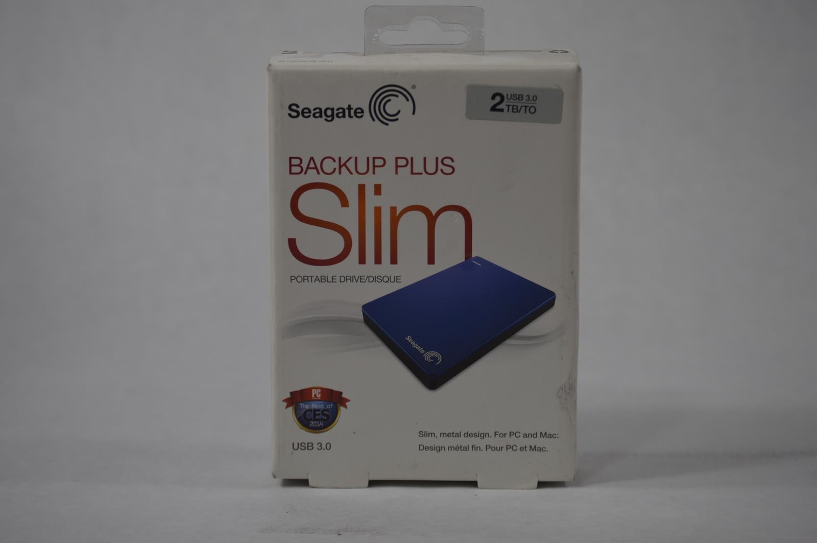 Seagate Backup Plus Slim 2 TB Hard Drive STDR2000102 - New