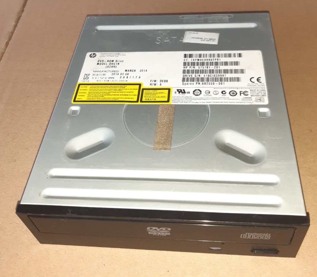 HP DH51N Internal Desktop DVD-ROM Drive (A2HH) 🆓🚚 ✈️ 📦 Free Worldwide Postage