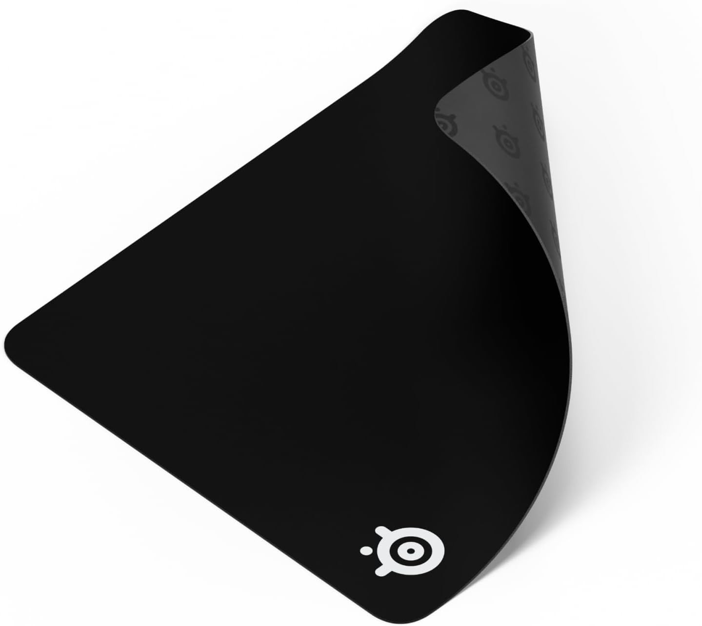 Steelseries Qck Large  Mousepad — Black — Non-Slip Silicone Rubber Base — Peak T